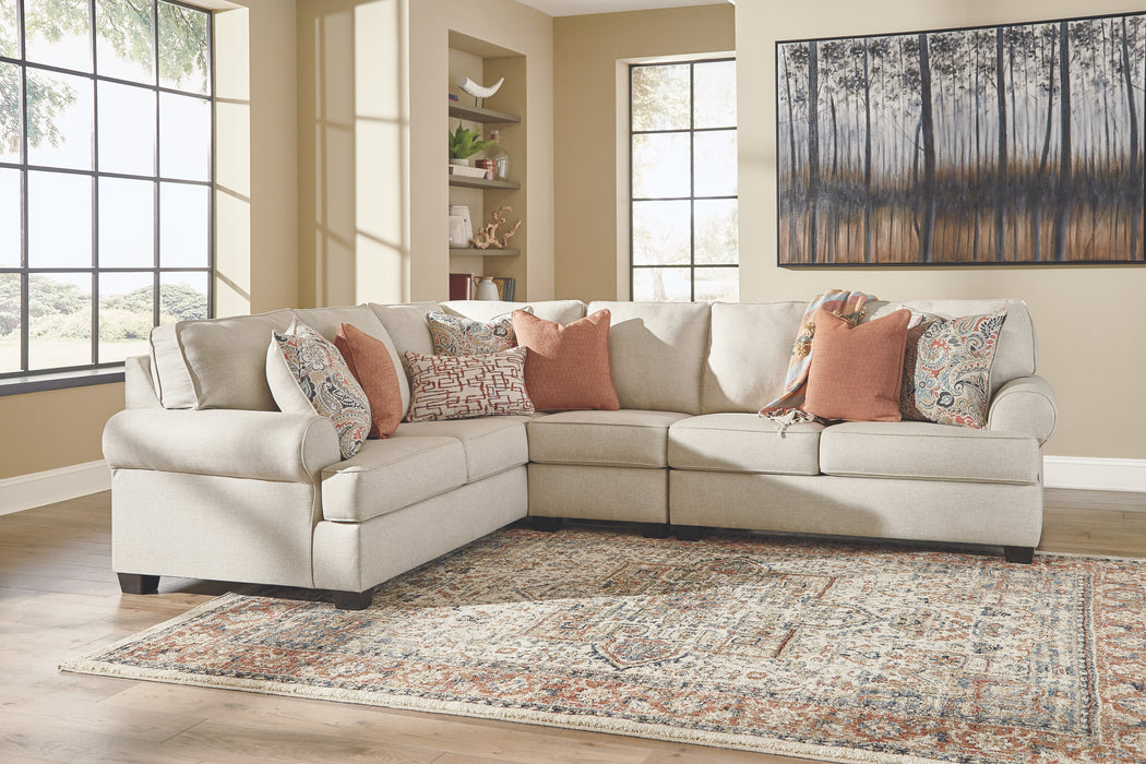 Amici Signature Design by Ashley 3-Piece Sectional