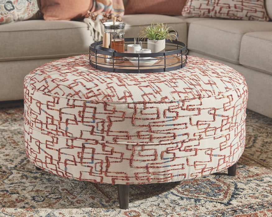 Amici Signature Design by Ashley Ottoman