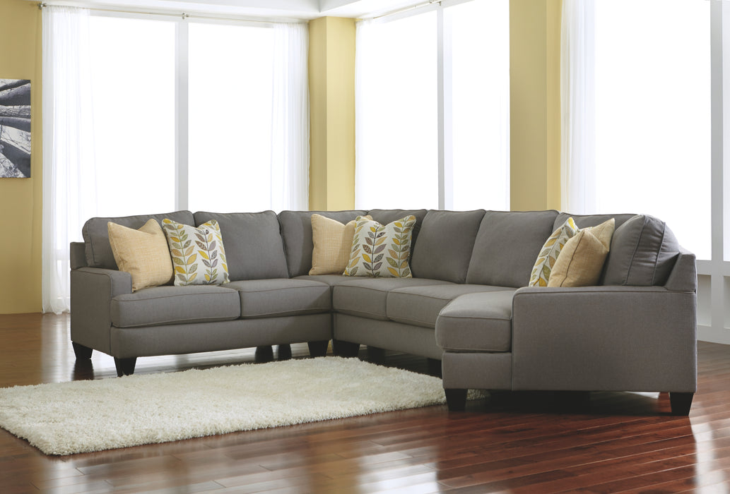 Chamberly Signature Design by Ashley 4-Piece Sectional with Cuddler