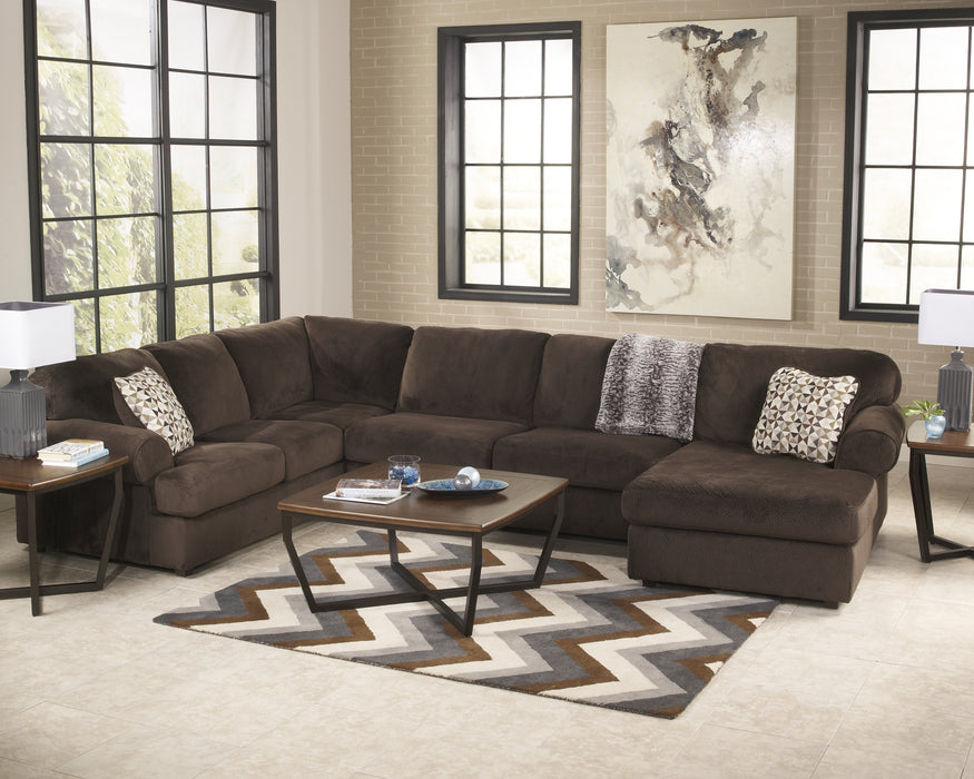 Jessa Place Signature Design by Ashley 3-Piece Sectional with Chaise