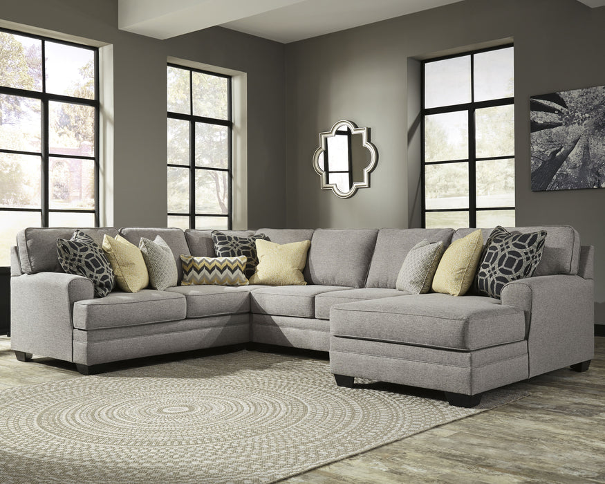 Cresson Benchcraft 4-Piece Sectional with Chaise