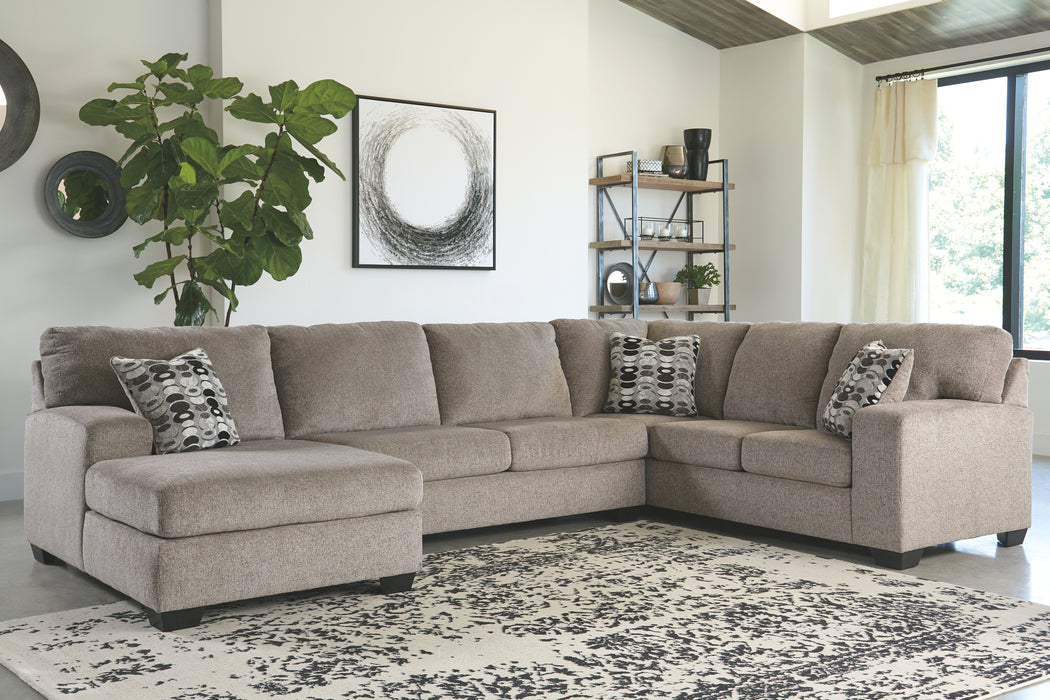 Ballinasloe Signature Design by Ashley 3-Piece Sectional with Chaise