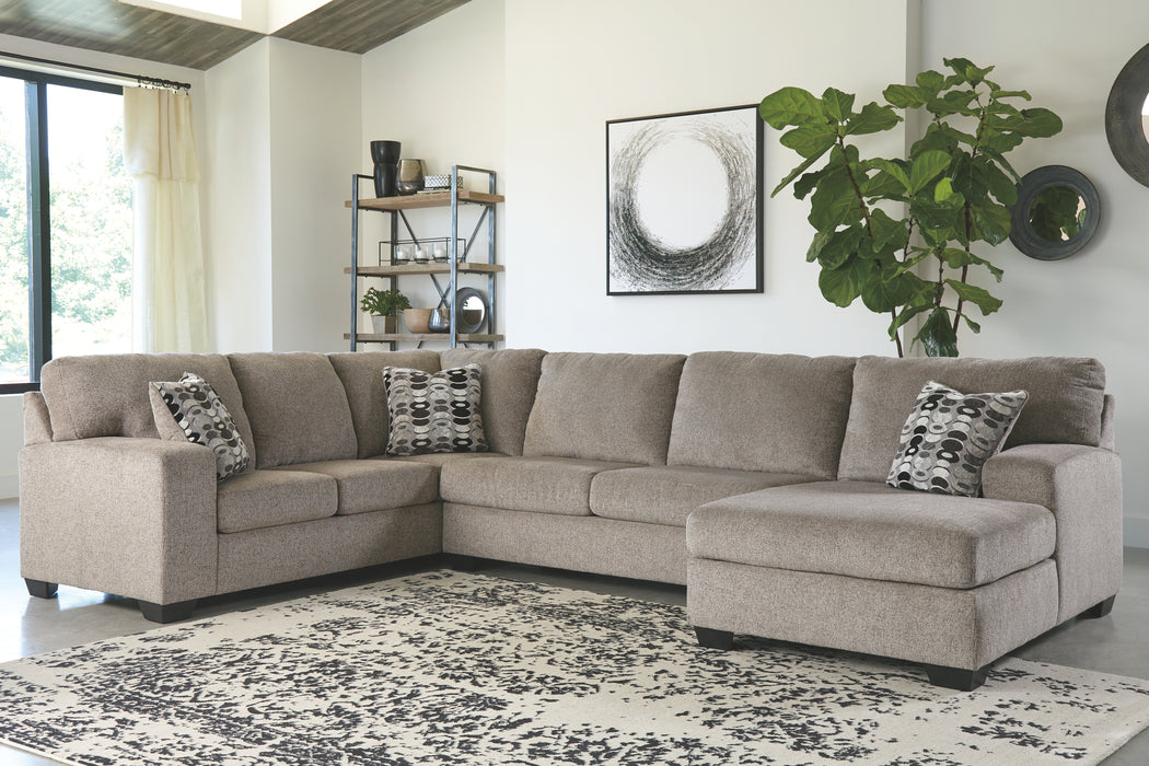 Ballinasloe Signature Design by Ashley 3-Piece Sectional with Chaise