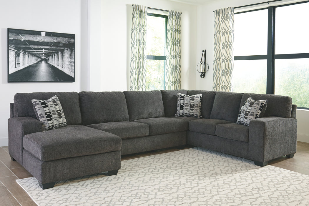 Ballinasloe Signature Design by Ashley 3-Piece Sectional with Chaise