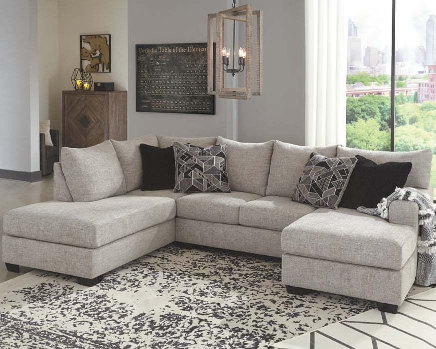 Megginson Benchcraft 2-Piece Sectional with Chaise