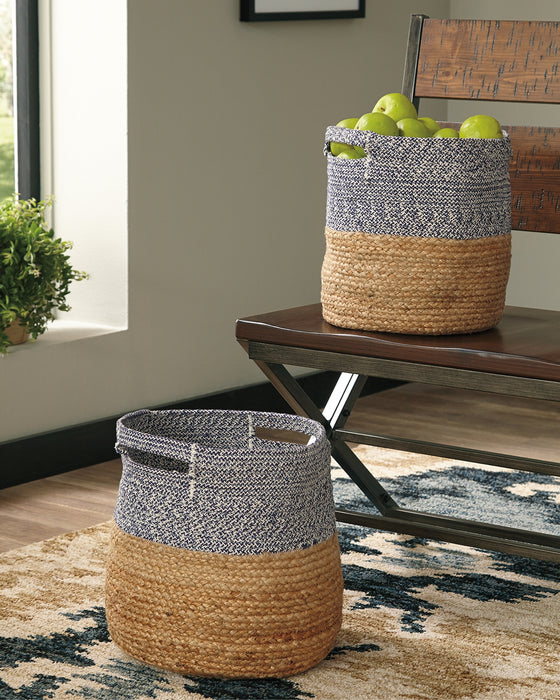 Parrish Signature Design by Ashley Basket Set of 2