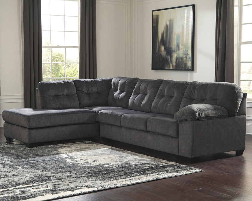 Accrington Signature Design by Ashley 2-Piece Sectional with Chaise