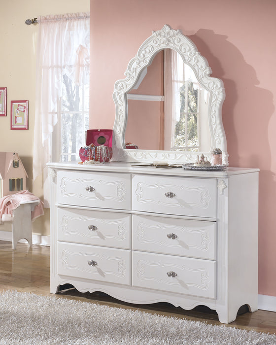 Exquisite Signature Design by Ashley Dresser and Mirror