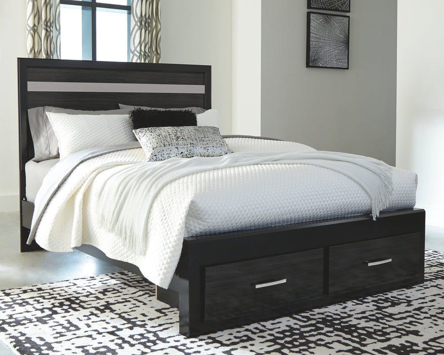 Starberry Signature Design by Ashley Bed with 2 Storage Drawers