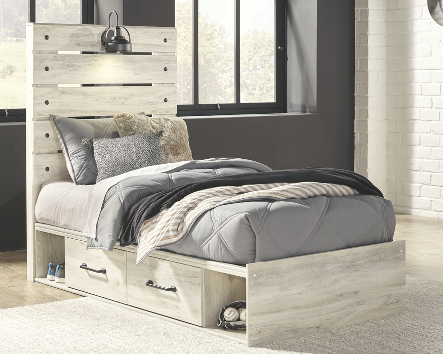 Cambeck Signature Design by Ashley Bed with 4 Storage Drawers