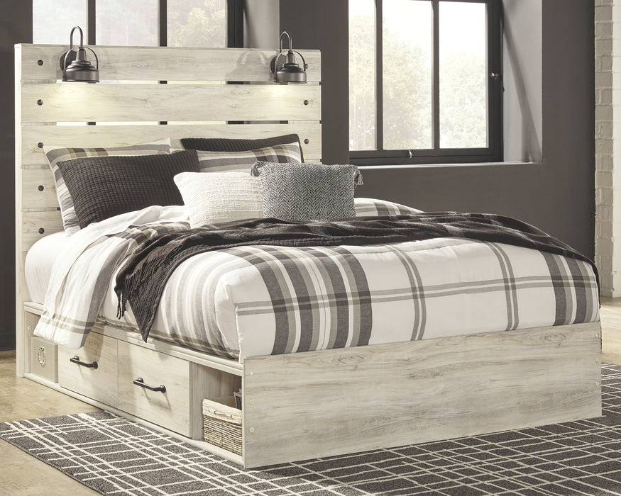 Cambeck Signature Design by Ashley Bed with 2 Storage Drawers