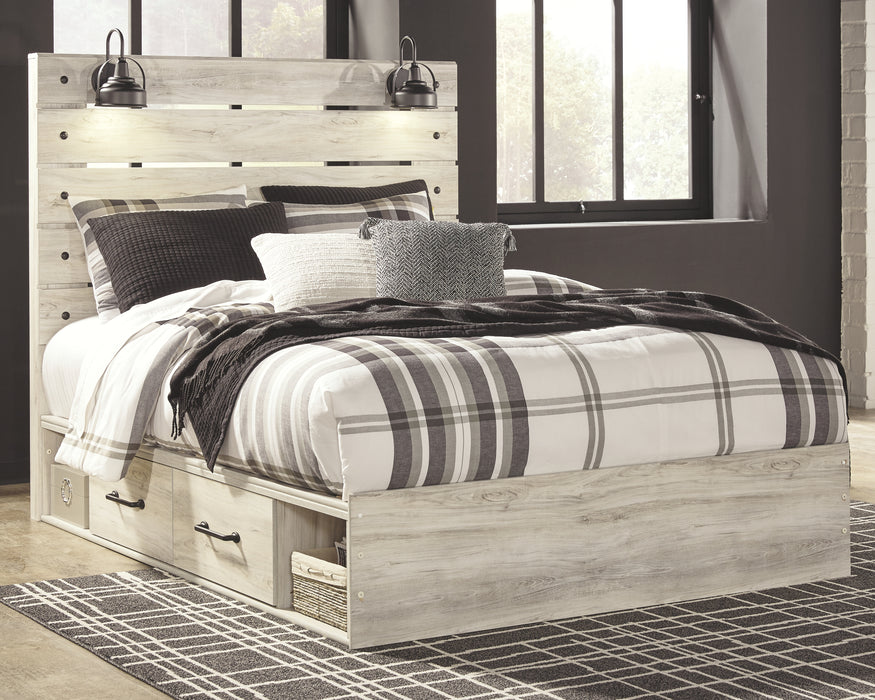 Cambeck Signature Design by Ashley Bed with 4 Storage Drawers