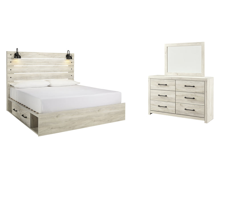 Cambeck Signature Design 5-Piece Bedroom Set with 2 Storage Drawers