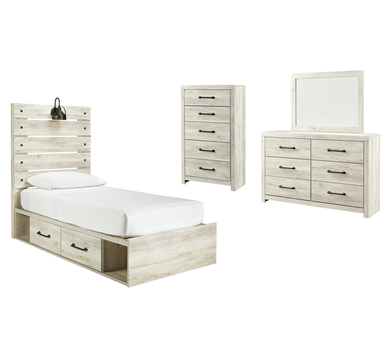 Cambeck Signature Design 6-Piece Youth Bedroom Set with 4 Storage Drawers