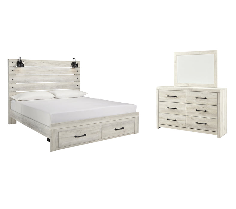 Cambeck Signature Design 5-Piece Bedroom Set with 2 Storage Drawers