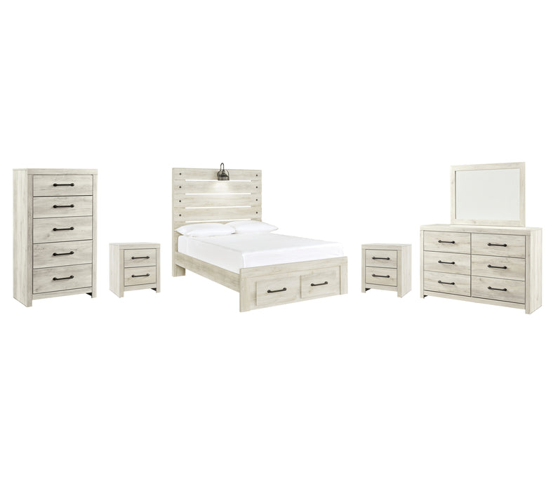 Cambeck Signature Design 8-Piece Youth Bedroom Set with 2 Storage Drawers