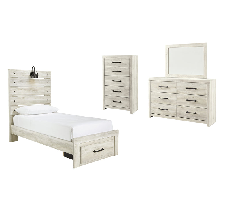 Cambeck Signature Design 6-Piece Youth Bedroom Set with Storage Drawer