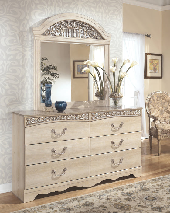 Catalina Signature Design by Ashley Dresser and Mirror