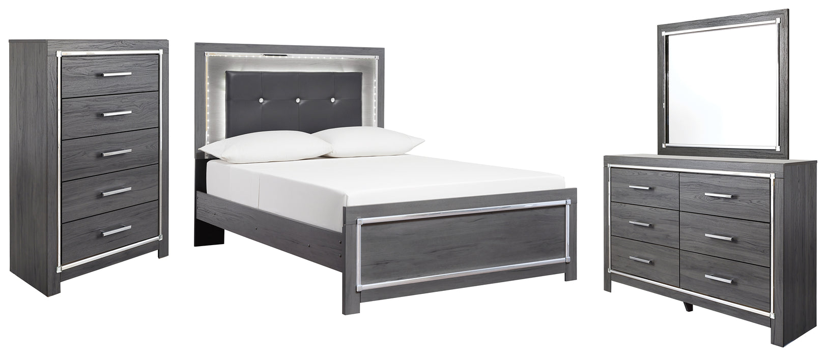 Lodanna Signature Design 6-Piece Bedroom Set