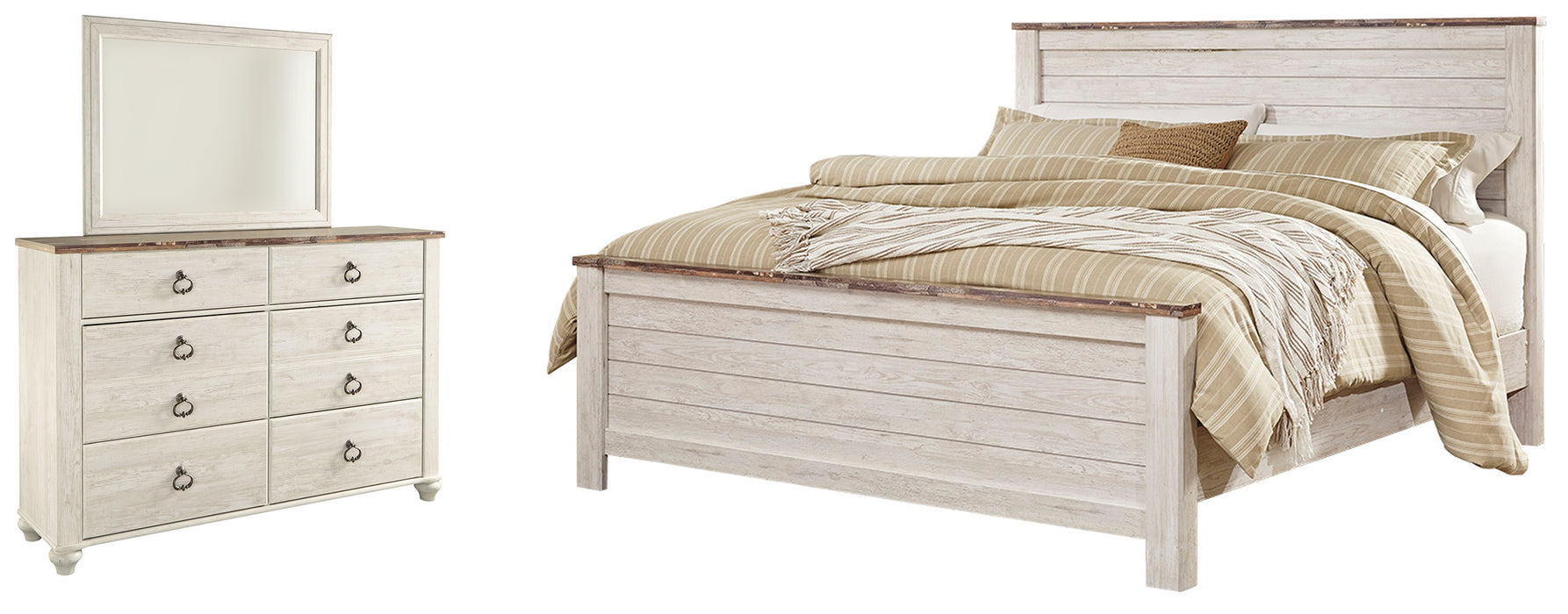 Willowton Signature Design 5-Piece Bedroom Set