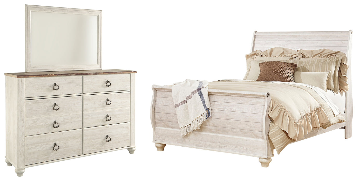 Willowton Signature Design 5-Piece Bedroom Set