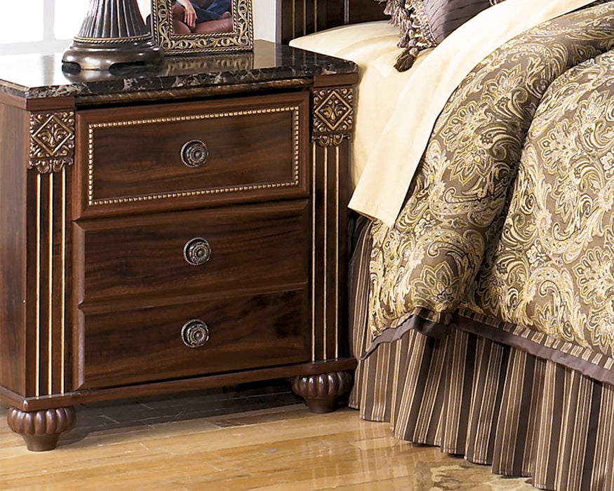 Gabriela Signature Design by Ashley Two Drawer Nightstand