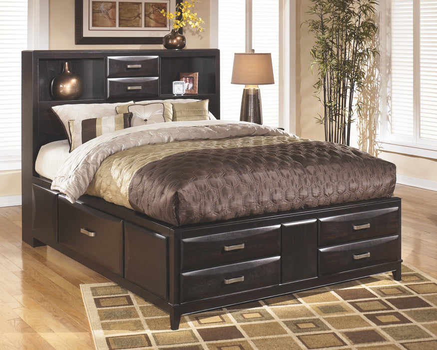 Kira Ashley Bed with 8 Storage Drawers