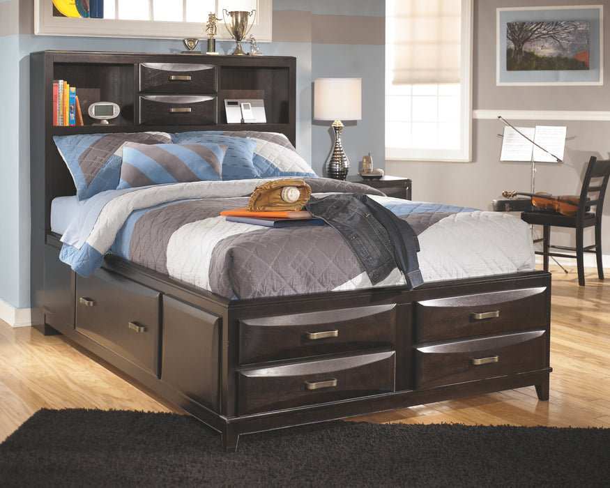 Kira Ashley Bed with 7 Storage Drawers