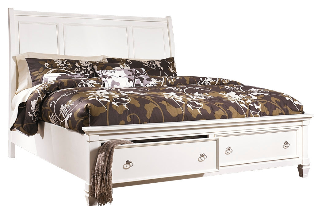 Prentice Millennium by Ashley Bed with 2 Storage Drawers