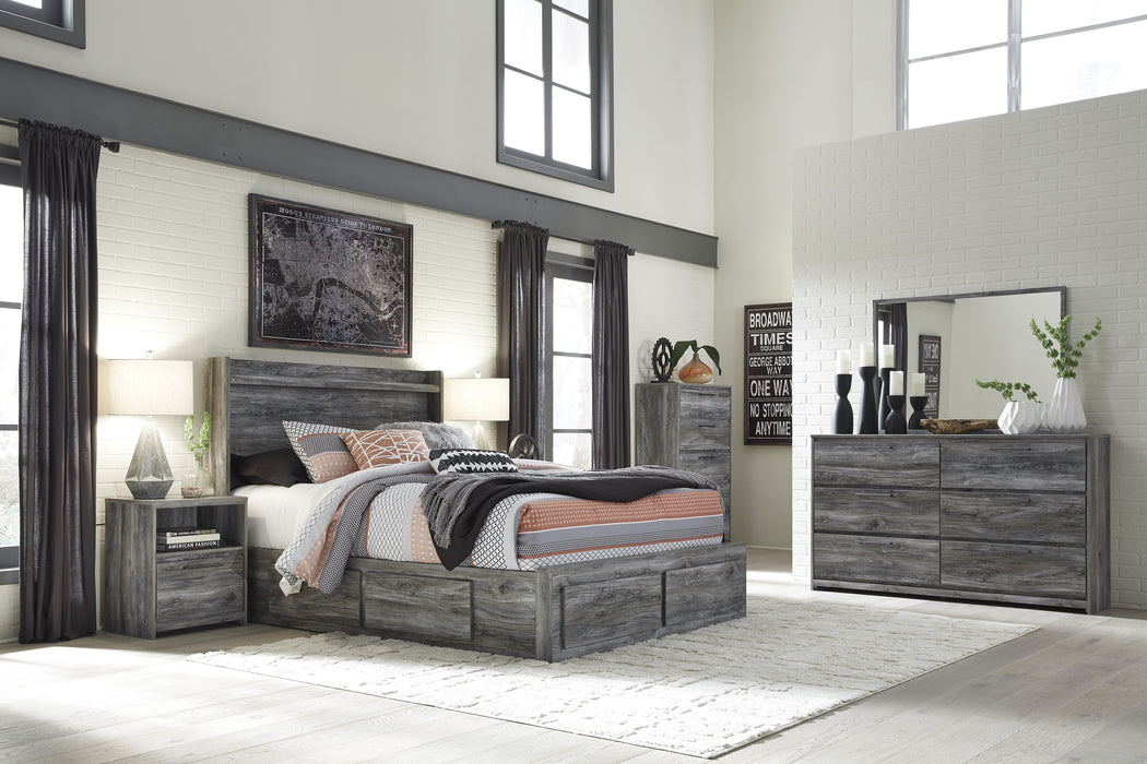 Baystorm Signature Design 5-Piece Bedroom Set with 6 Storage Drawers