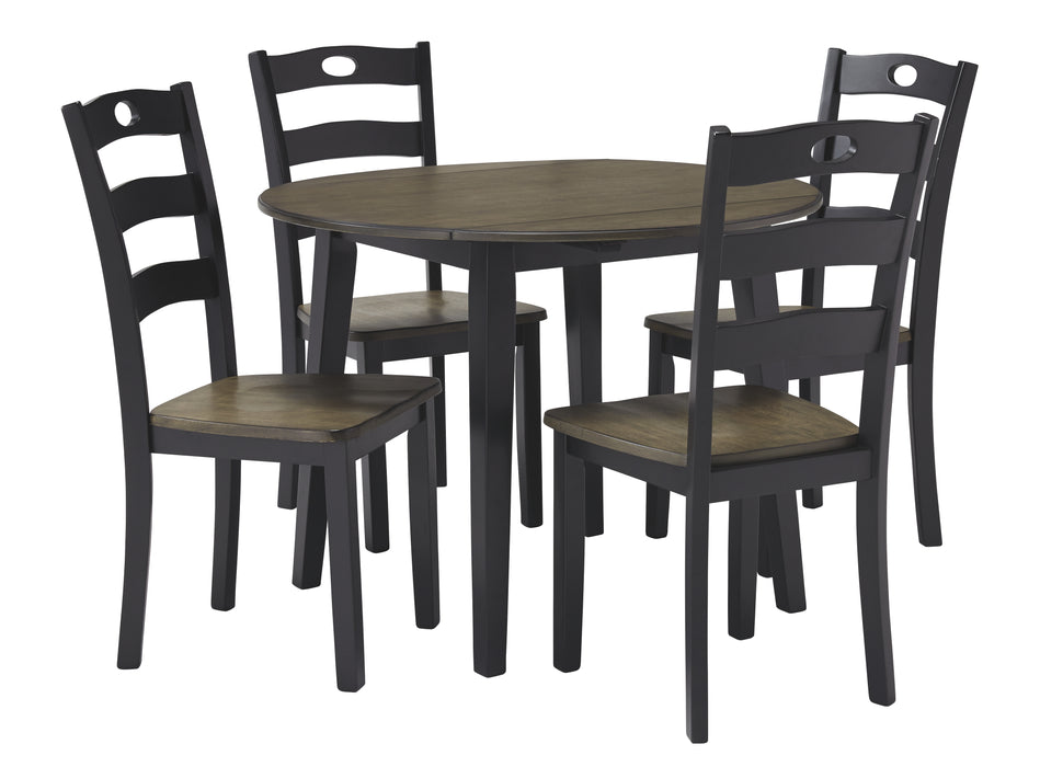 Froshburg Signature Design 5-Piece Dining Room Set