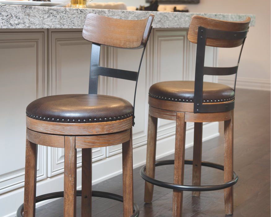 Pinnadel Signature Design by Ashley Barstool Set of 2