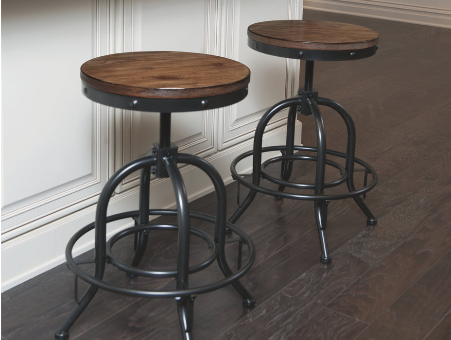 Pinnadel Signature Design by Ashley Barstool Set of 2