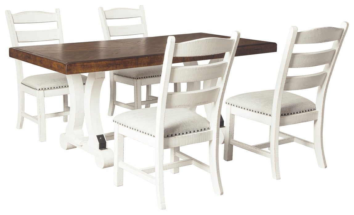 Valebeck Signature Design 5-Piece Dining Room Set