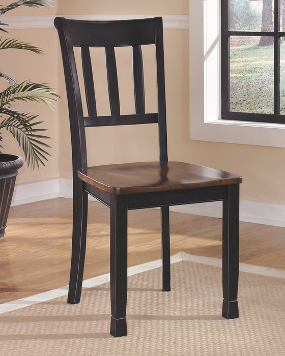 Owingsville Signature Design by Ashley Dining Chair Set of 2