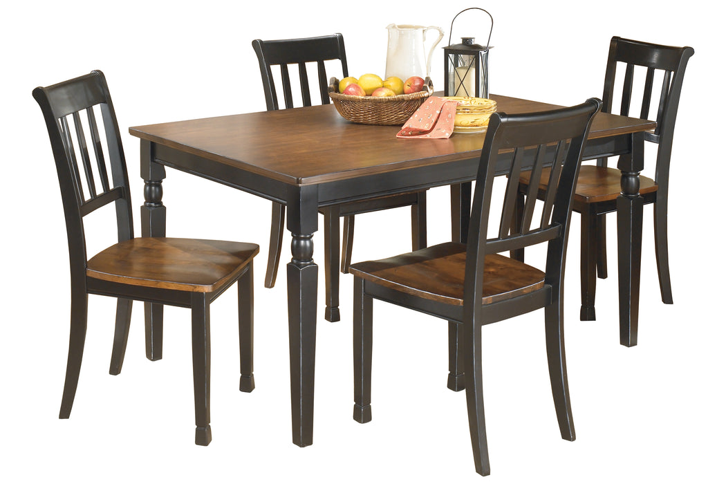 Owingsville Signature Design 5-Piece Dining Room Set