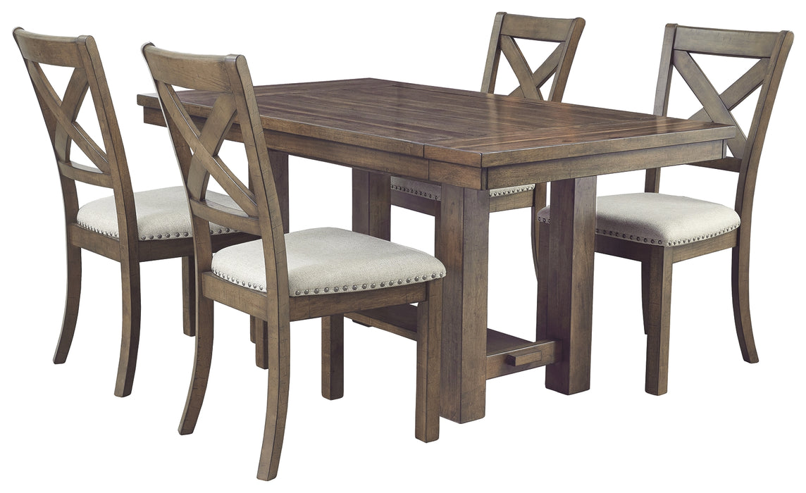 Moriville Signature Design 5-Piece Dining Room Set