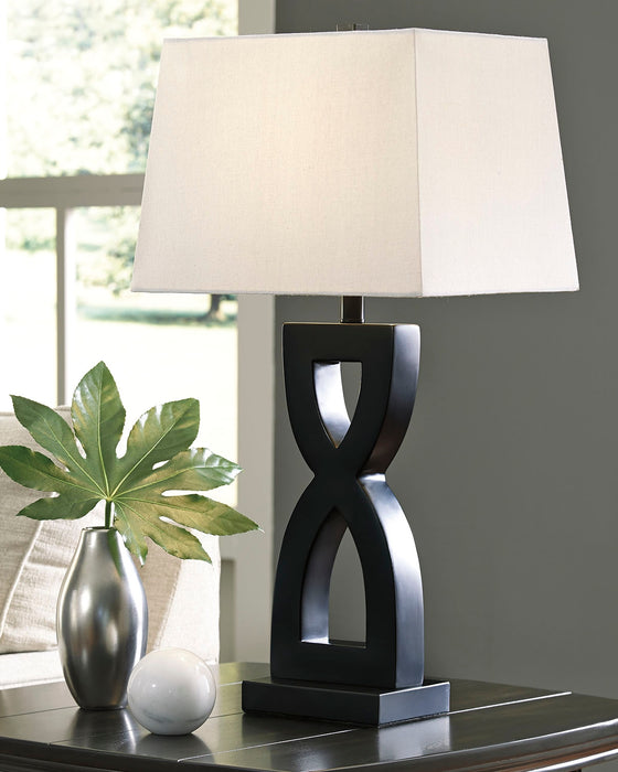 Amasai Signature Design by Ashley Table Lamp Set of 2