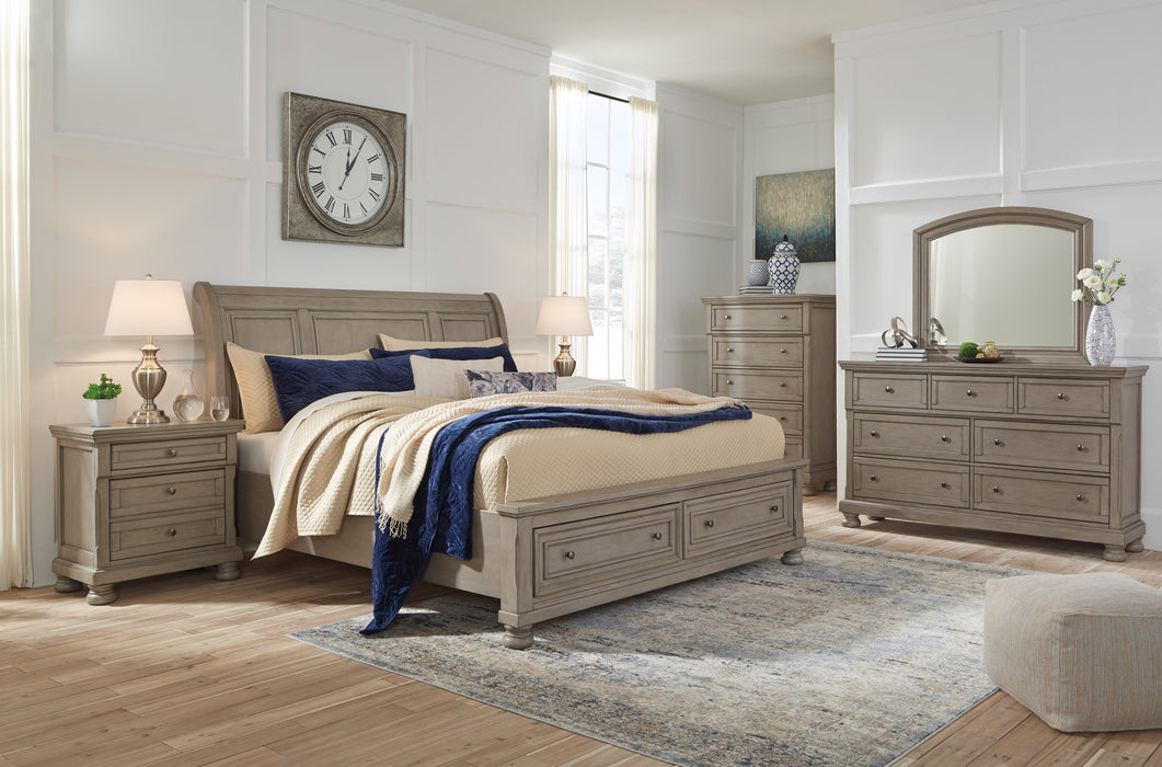 Lettner Signature Design 5-Piece Bedroom Set with 2 Storage Drawers