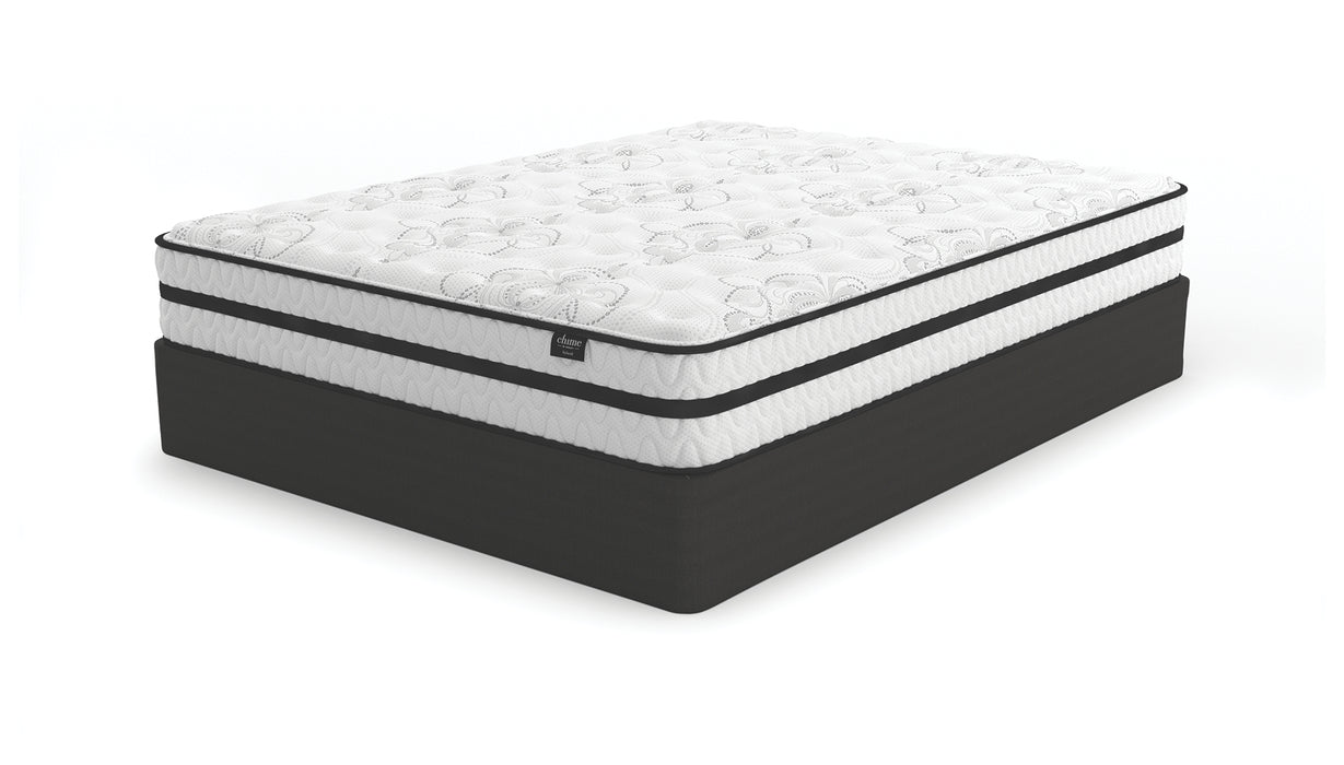 Chime 10 Inch Hybrid Sierra Sleep by Ashley Hybrid Mattress