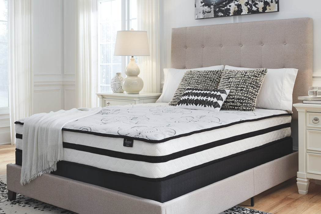 Chime 10 Inch Hybrid Sierra Sleep by Ashley Hybrid Mattress