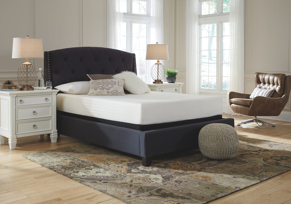 10 Inch Chime Memory Foam Sierra Sleep by Ashley Memory Foam Mattress