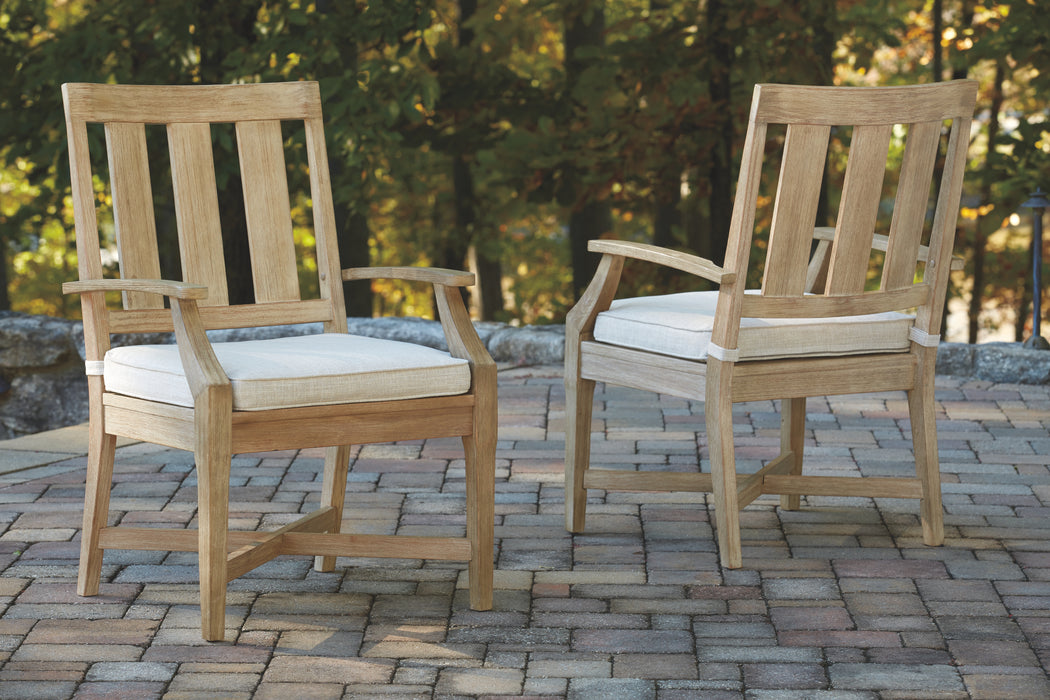 Clare View Signature Design by Ashley Outdoor Dining Chair Set of 2