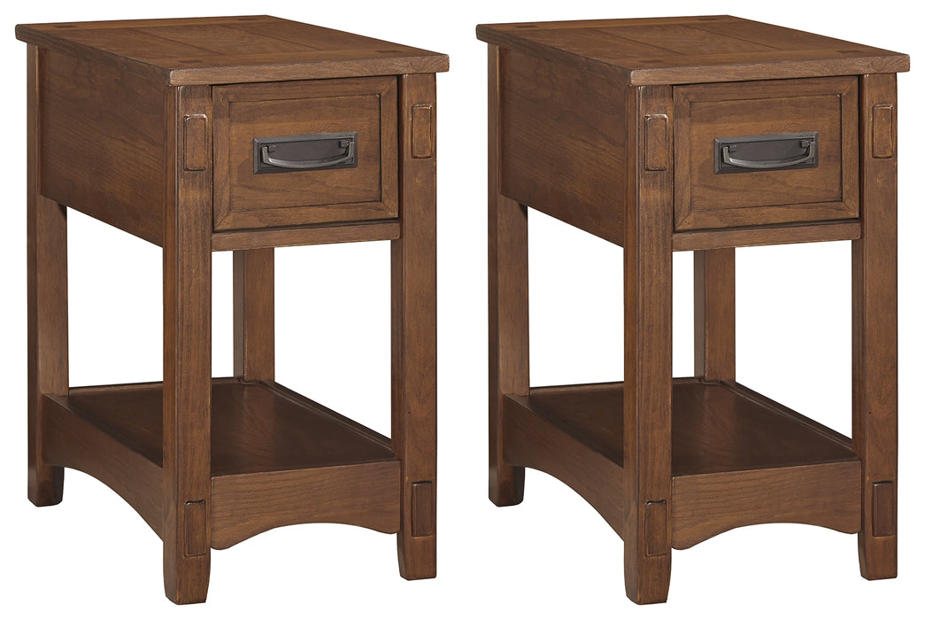 Breegin Signature Design 2-Piece End Table Set