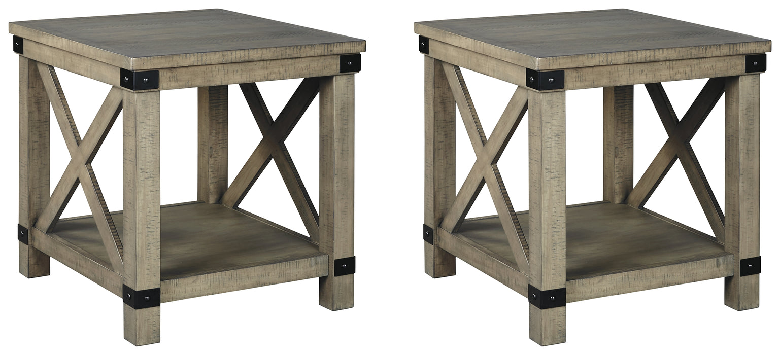 Aldwin Signature Design 2-Piece End Table Set