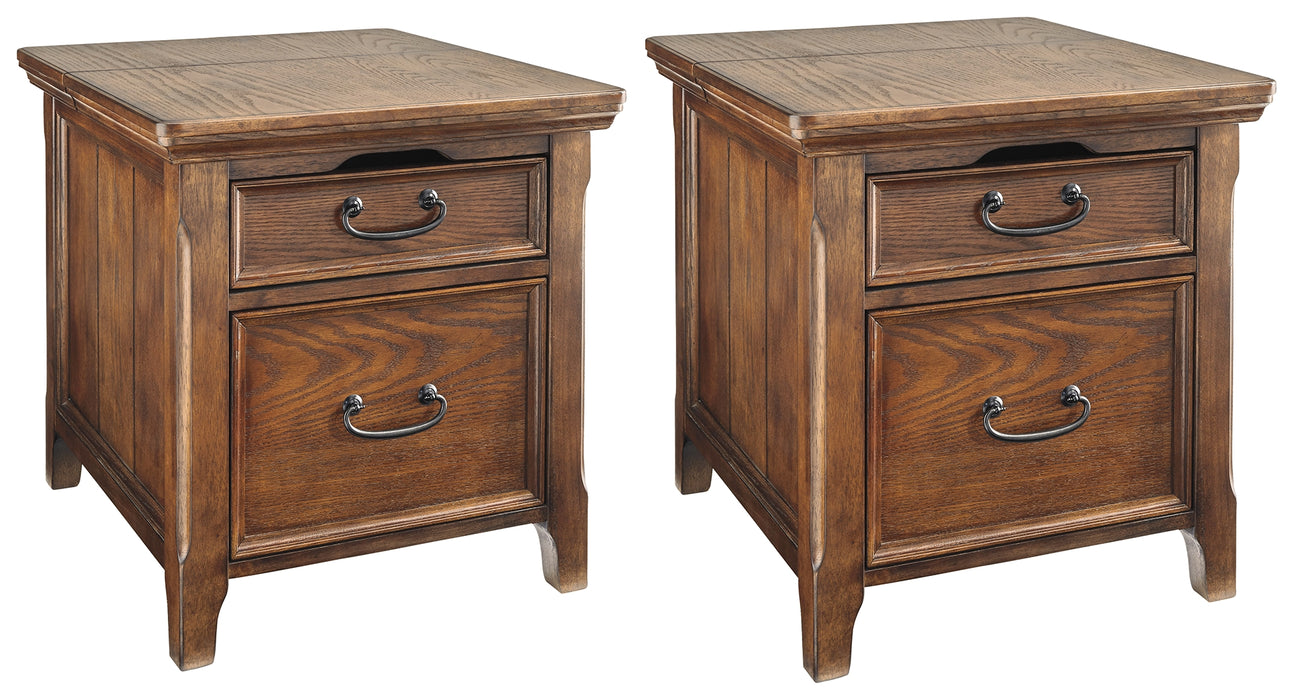 Woodboro 2-Piece End Table Set