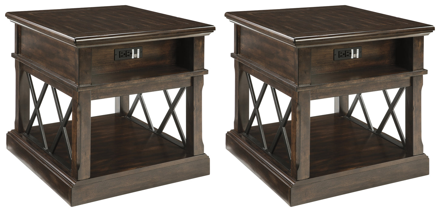 Roddinton Signature Design 2-Piece End Table Set