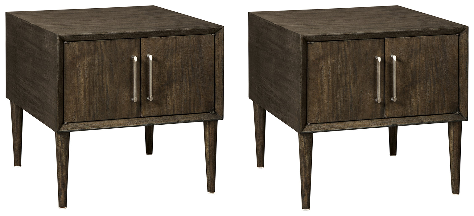 Kisper Signature Design 2-Piece End Table Set