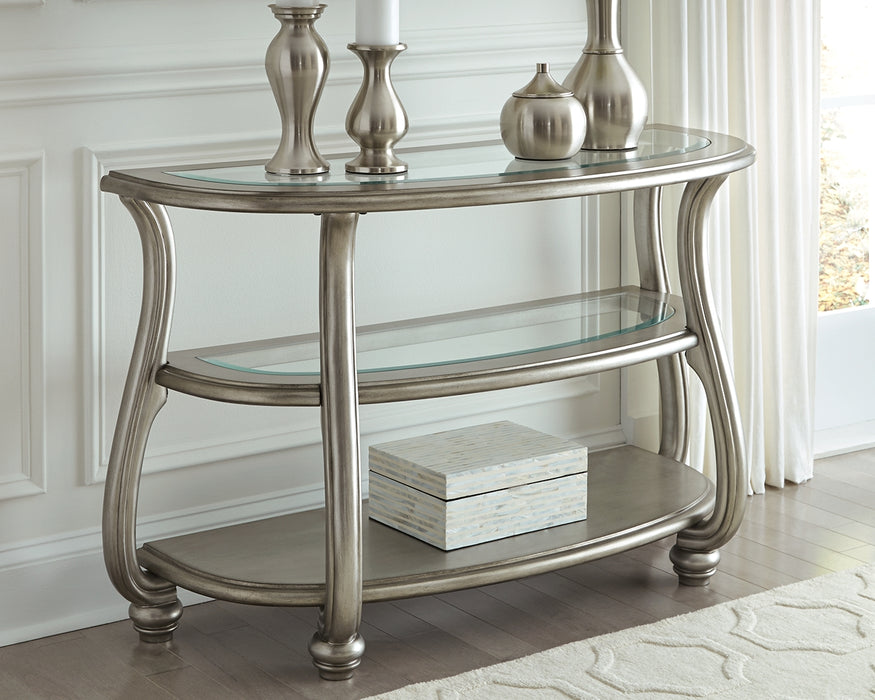 Coralayne Signature Design by Ashley Sofa Table