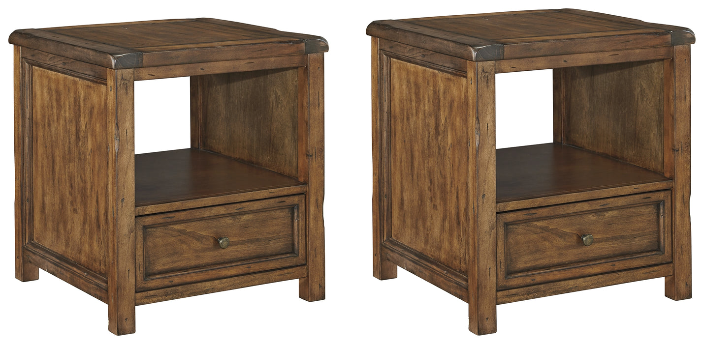 Tamonie Signature Design 2-Piece End Table Set